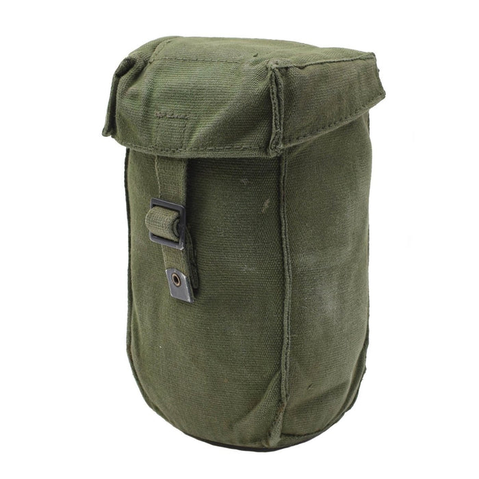 Original brittisk militär M58 vattenflaska ficka vintage justerbara remmar Olive - GoMilitar