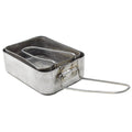 Original British Military Mess Tins Aluminium vandringsplatta camping utomhuspanna