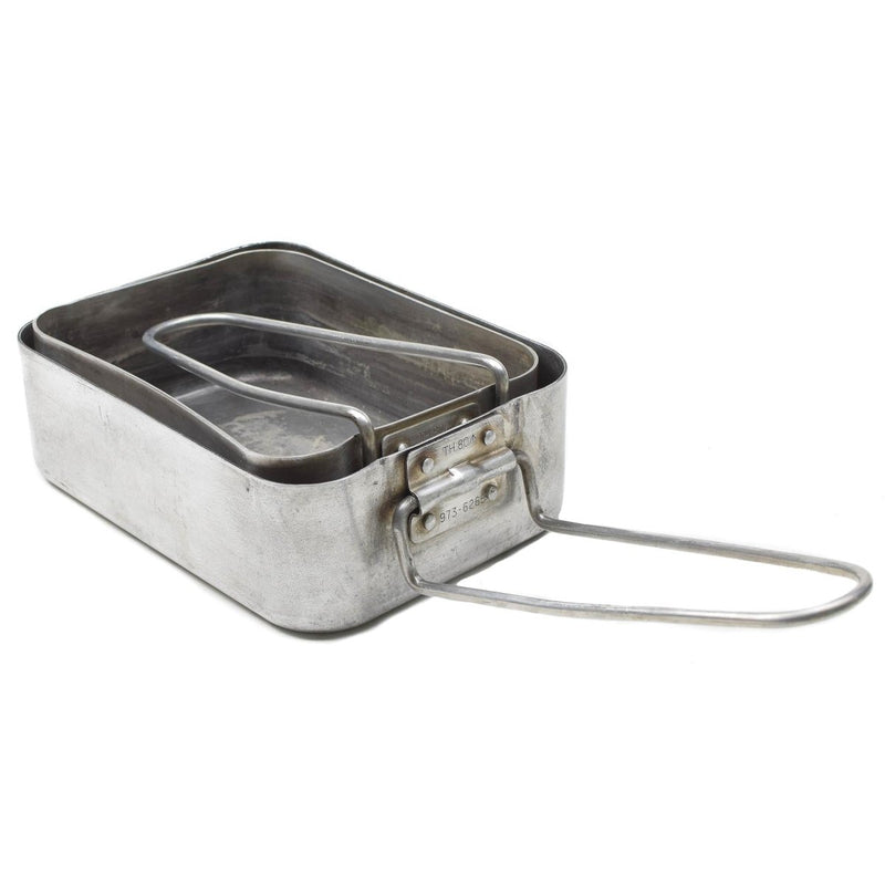 Original British Military mess tins aluminum hiking plate camping outdoor pan - GoMilitar