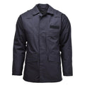 Original British Military Rain Jacket Police Solid Black Fode Waterproof Coat
