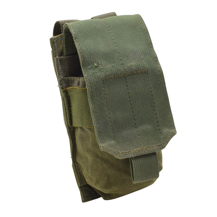 Original brittisk militär enstaka tidningspåse M4/M16 mag väskhållare Olive - GoMilitar