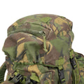 Original British Military Tactical Rackpack Woodland Camo 90 liter sidofickor
