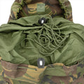Original British Military Tactical Rackpack Woodland Camo 90 liter sidofickor
