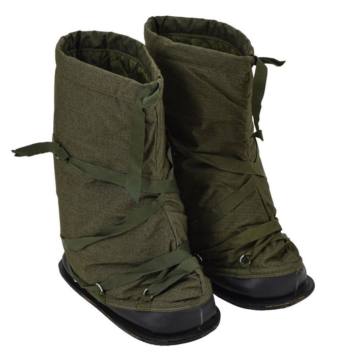 Original British Military Thermal Overshoes Vattenavvisande, halkfri sula Olive - GoMilitar