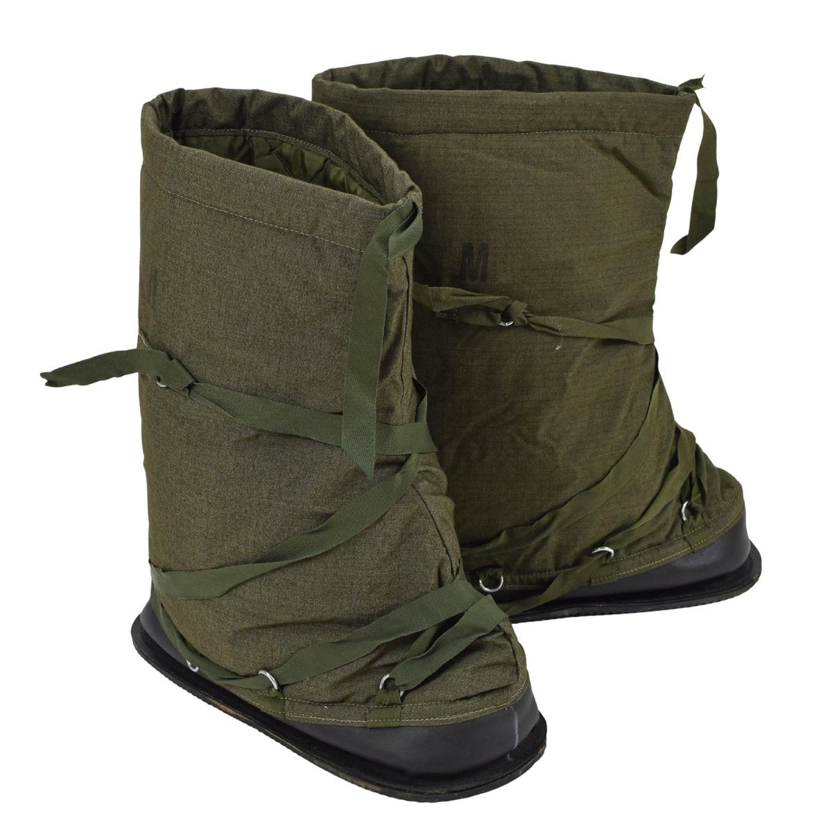 Original brittisk militär överdragsskor Vattenavvisande, halkfri sula Olive