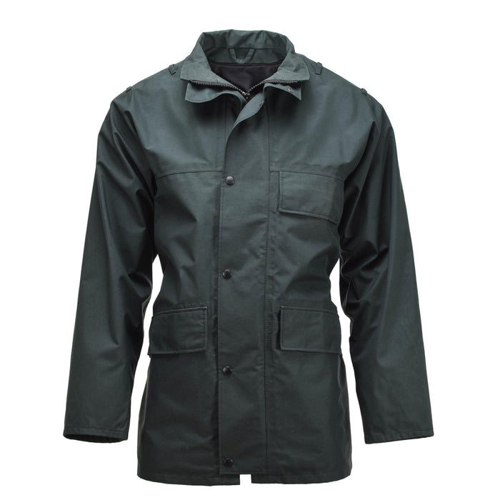 Original brittisk polis trupper regnjacka goretex parka vattentät kappa grön - GoMilitar