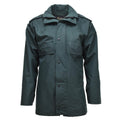 Original British Police Uniform Anorak Waterproof Parka Raincoat Olänkad grön