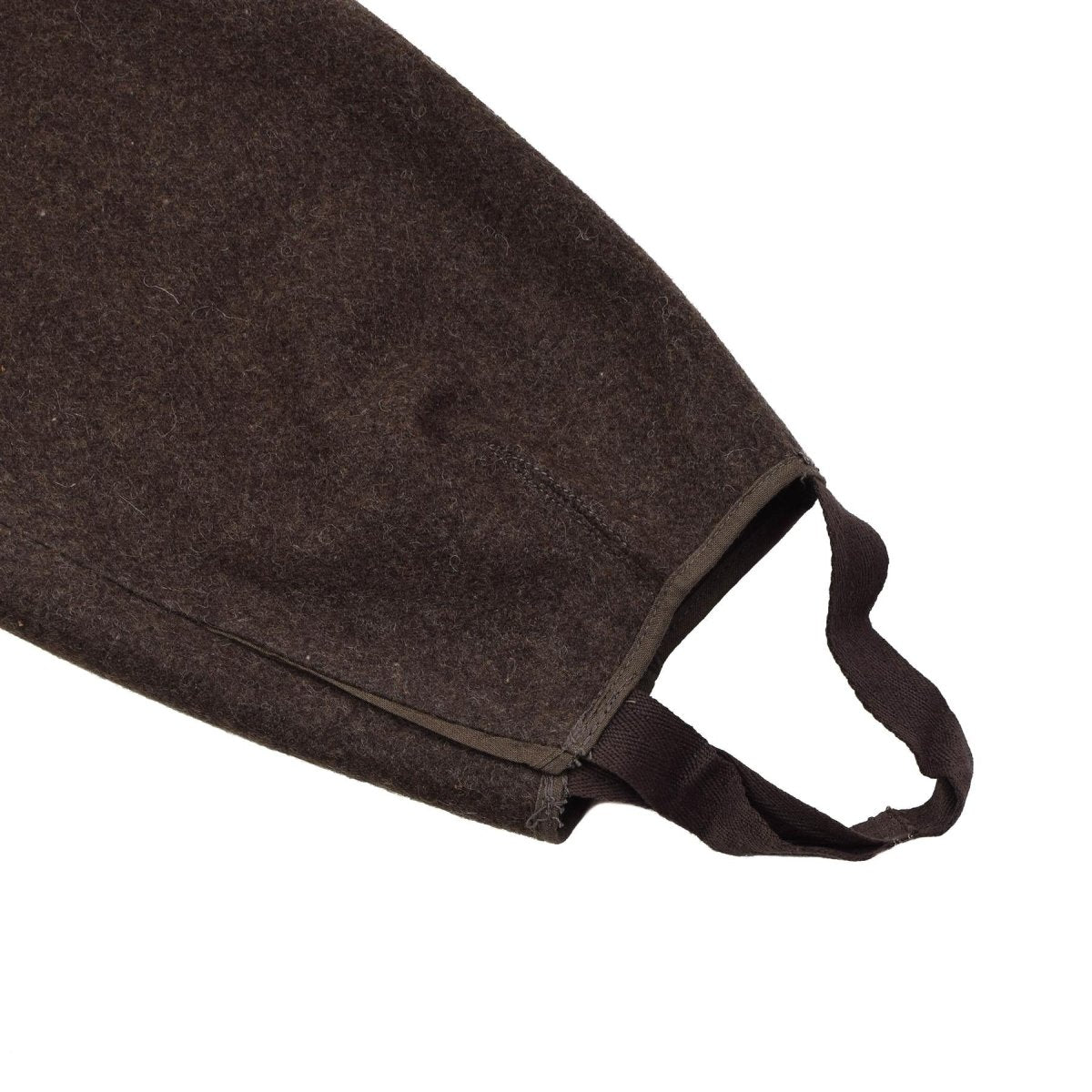 Original Bulgarian Army Wool Uniform Byxor Oanvända Överskott Mörkbrun