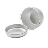 Original Bulgarian Military Vintage Mess Kit Vandring Camping Firepit Pot Pan New
