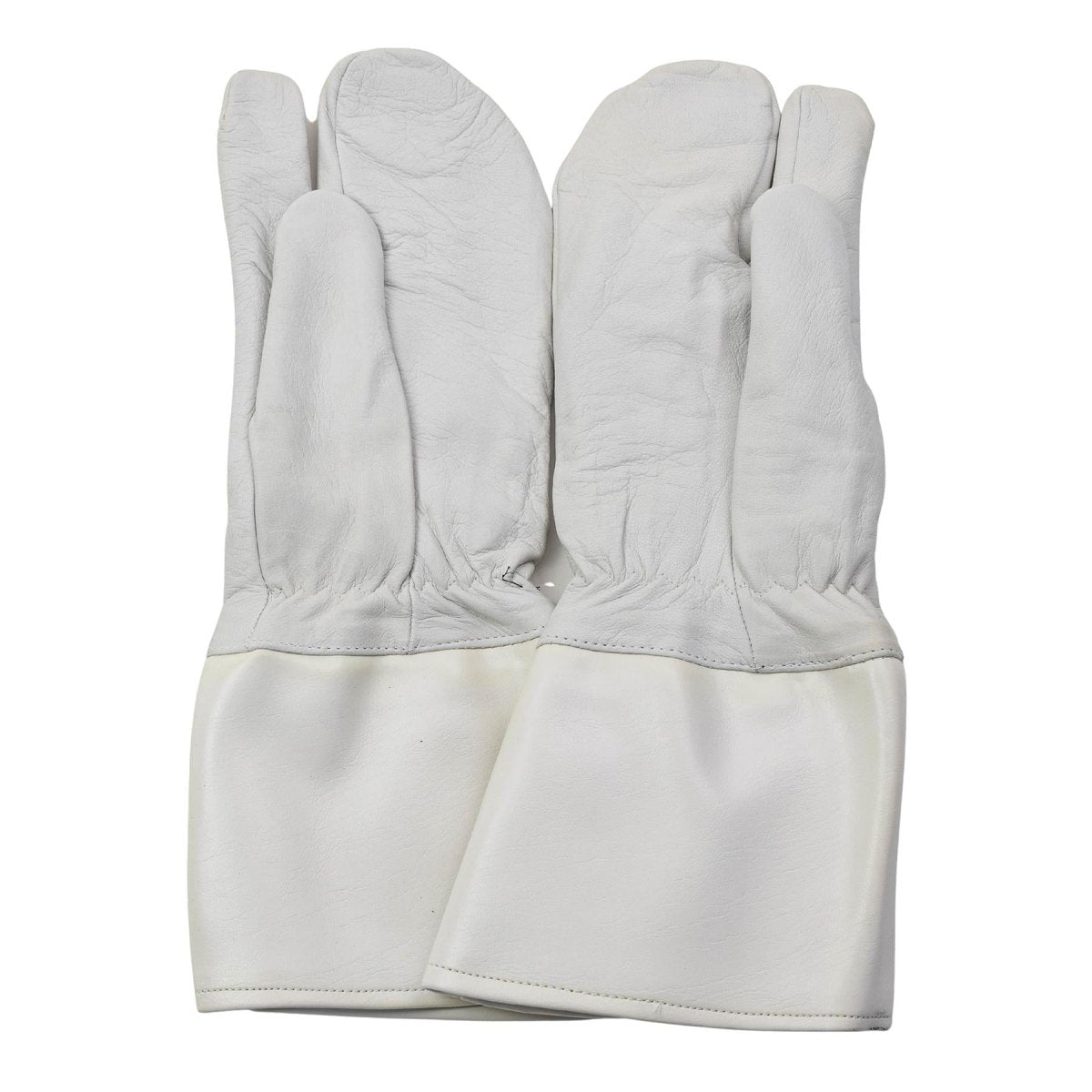 Original Bundeswehr Military Fodrade vantar 3 Finger Design Kallt väder Vit