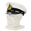Original BW German Army Officers Marines Cap Visor Forage Peaked Hat Navy Naval