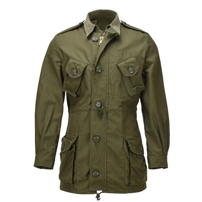 Original Canadian Army Field Jacket Combat 1981 Military Surplus Olivgrön - GoMilitar