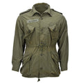 Original Canadian Army Field Jacket Cotton Military Surplus Olivgrön