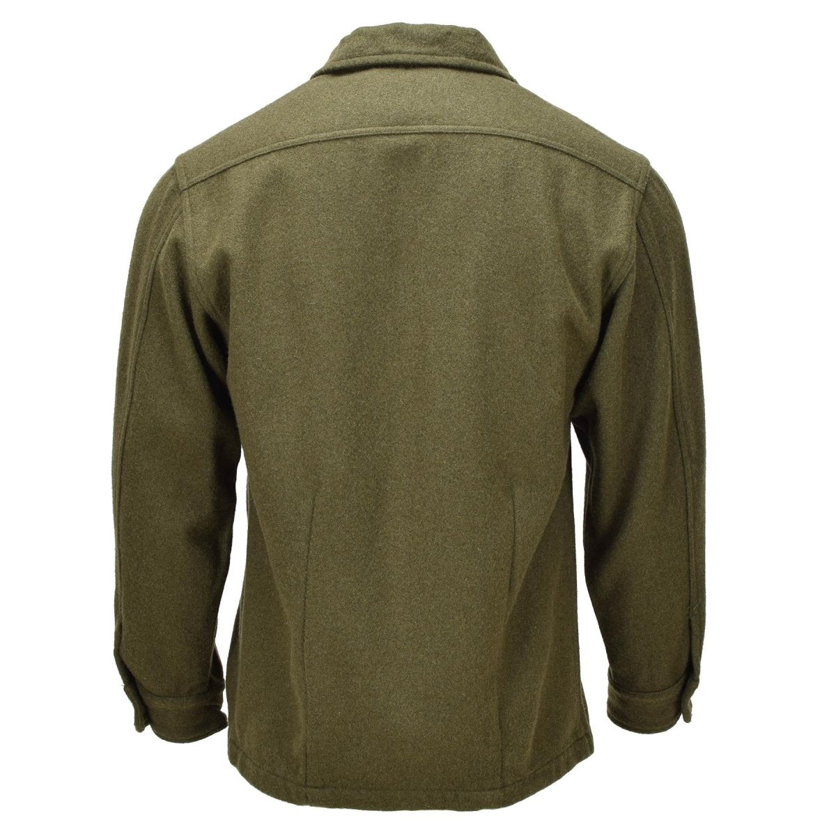 Original kanadensisk armé ullfältjacka Vintage Military Surplus Olive