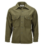 Original kanadensisk armé ullfältjacka Vintage Military Surplus Olive