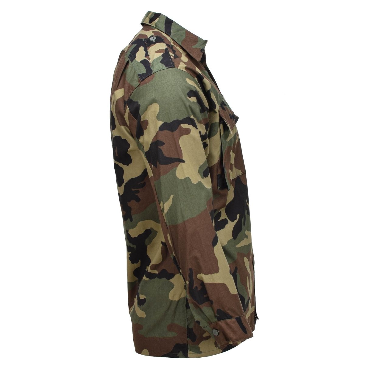Original kroatiska militära utgåva skjorta bomull bdu skog camo armé överskott ny