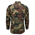 Original kroatiska militära utgåva skjorta bomull bdu skog camo armé överskott ny