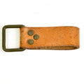 Original CZ Czech Army Brown Läder Bälte Loop Suspenders Webbing 3 delar