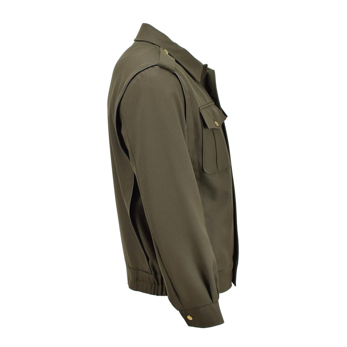 Original tjeckiska arméblousonfält trupper avslappnad militär olivblusjacka ny