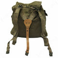 Original Czech Army M60 Canvas ryggsäck Vintage Military Backpack Y-remmar