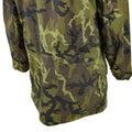 Original tjeckisk armé militär strid CZ 95 Camo Field Jacka Parka huva