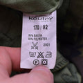 Original tjeckisk armé militär strid CZ 95 Camo Field Jacka Parka huva