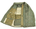 Original tjeckiska arméns militära strid M60 Field Jacka Parka Rain Drop Camouflage