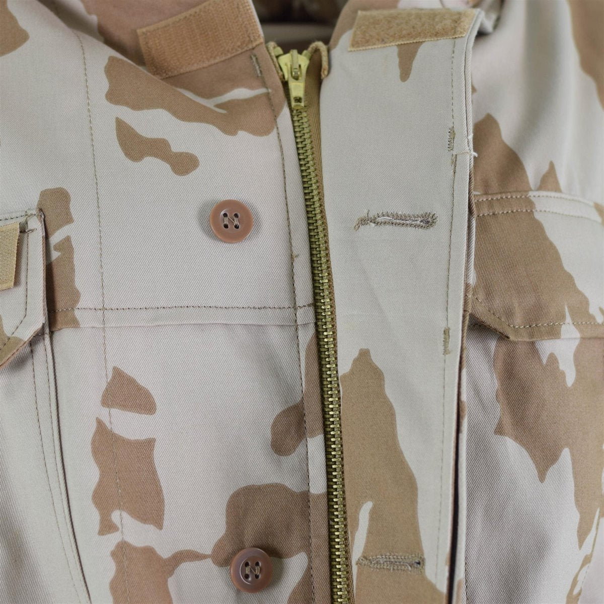 Original tjeckisk armé parka vindtät jacka bdu öken camo militäröverskott nytt