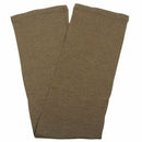 Original Czech army brown tube scarf, military-style neck warmer, lightweight and versatile cold weather accessory, 2-piece set.