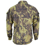 Original tjeckiska armé trupper fältjacka blad camo mönster parka militäröverskott
