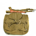 Original tjeckisk armé vintage ryggsäck med y remmar hängslen m60 canvas väska ny