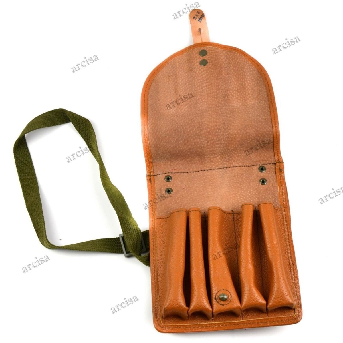 Original tjeckisk flare pistol signal pistol fall väska magasin mag påse vz 1960 -talet nya