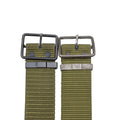 Original tjeckiska militärbälte duk Taktisk oliv torn spänne cz arméöverskott