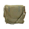 Original tjeckisk militär gasmask axelväska grön canvas vintage överskott nytt