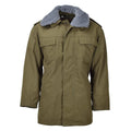 Original tjeckisk militärjacka Parka M85 W Liner Hooded Long Hem Army Olive