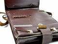 Original tjeckisk militär axelväska Karta Case Document Case Brown Brown