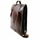 Original tjeckisk militär axelväska Karta Case Document Case Brown Brown