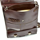 Original tjeckisk militär axelväska Karta Case Document Case Brown Brown