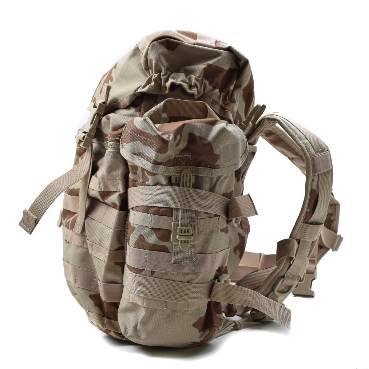 Original Tjeckien Military Molle ryggsäck öken camo 30l snabb utgåva