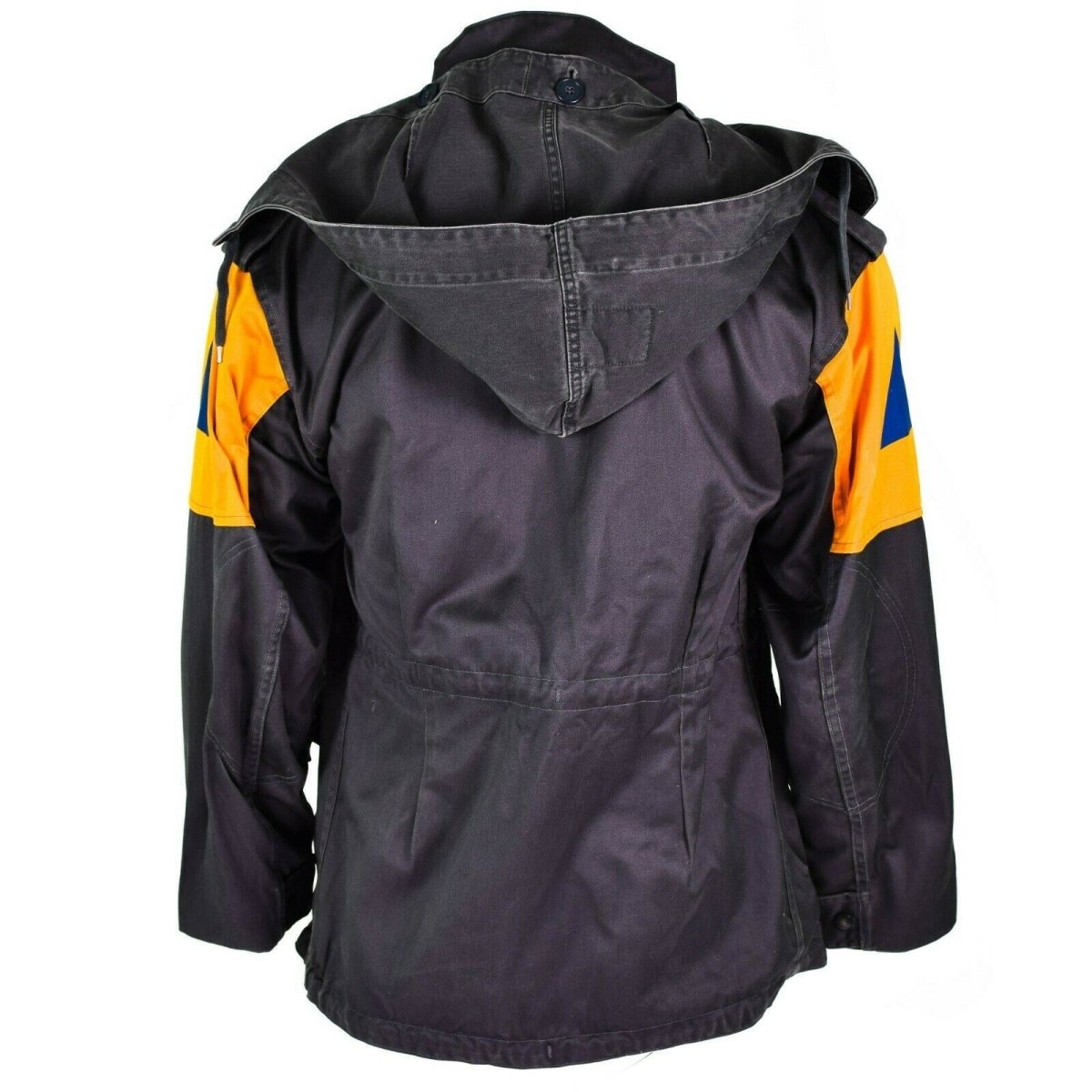 Original dansk armé stridsjacka M84 Danmark Civil Defense Grey Field Surplus