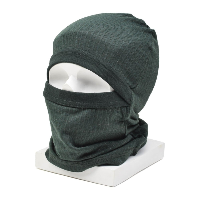 Original dansk armé oliv Balaclava Fire Retardant Lightweight Face Mask New