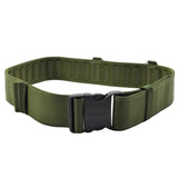 Original Danish Army Tactical Belt Olive justerbar fält Webbing Combat NYTT