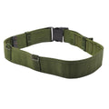 Original Danish Army Tactical Belt Olive justerbar fält Webbing Combat NYTT