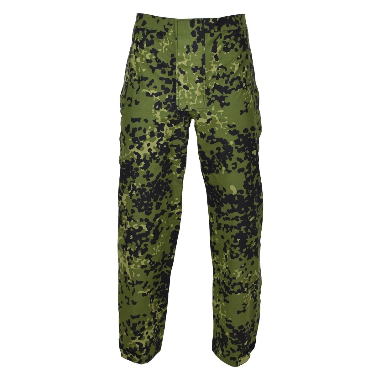 Original dansk militär camo m84 regnbyxor vattentäta elastiska byxor nya