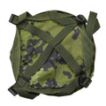 Original dansk militär kompressionsväska M84 Camo Pu Coated Lightweight New