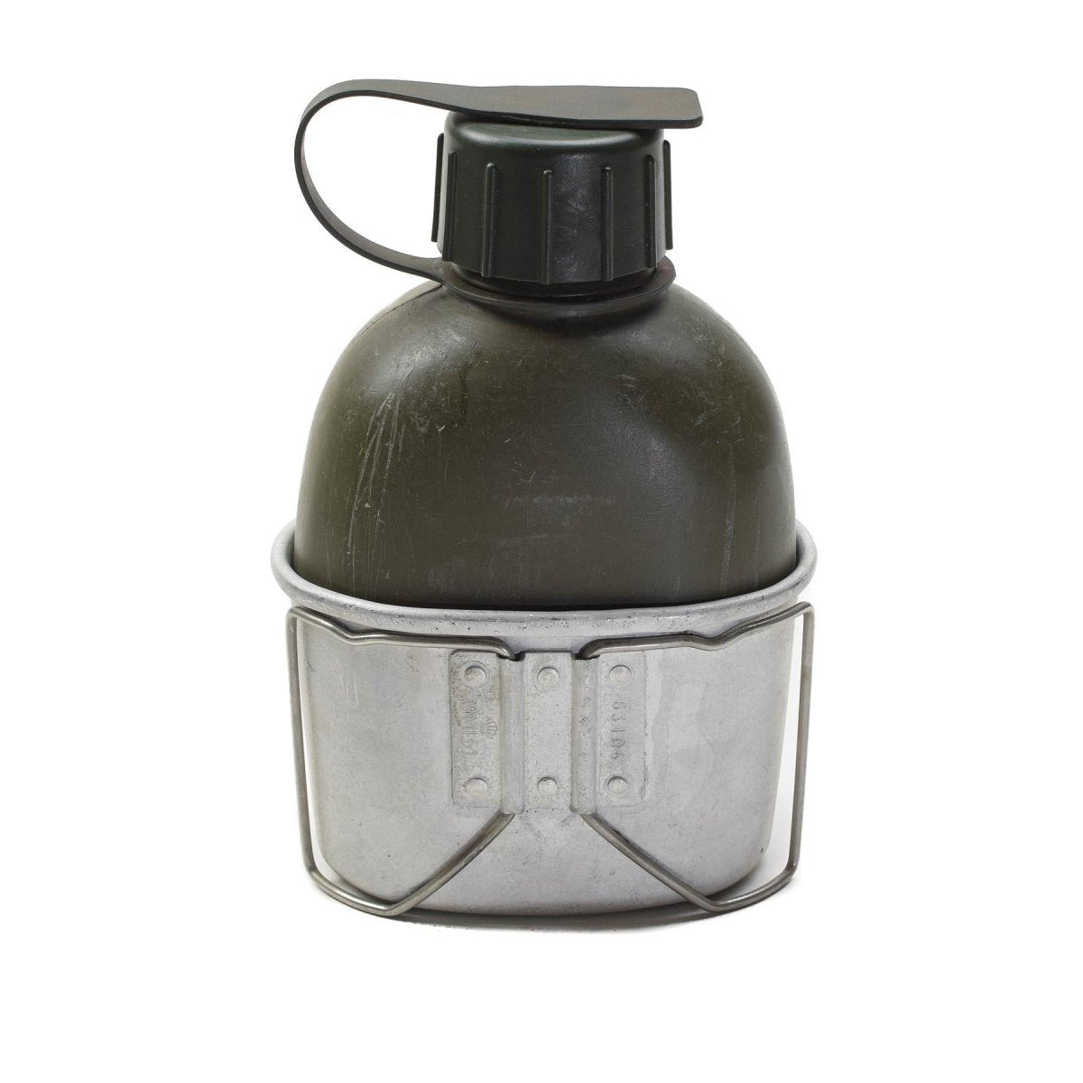 Original dansk militärkolv Canteen Pouch Universal Attachment DK Camouflage