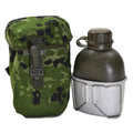 Original dansk militärkolv Canteen Pouch Universal Attachment DK Camouflage