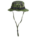 Original danska militär M84 Camo Boonie Hat Summer Tropical Cap Wide Brim New