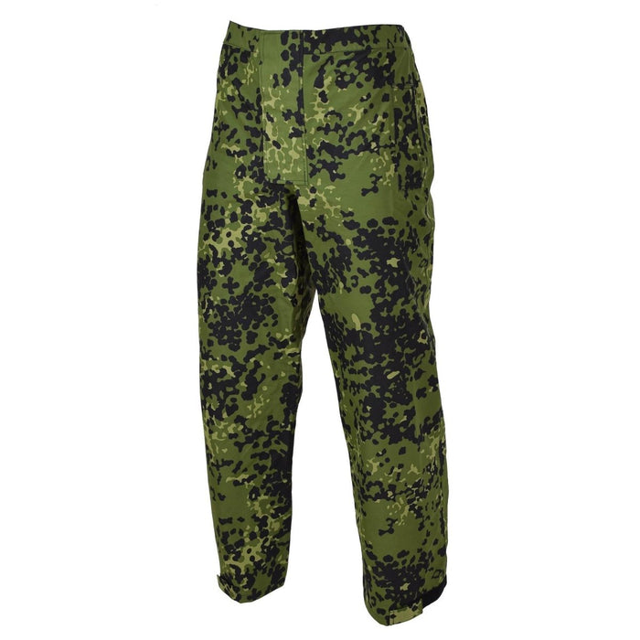 Original dansk militär M84 camo regnbyxa vattentät fältstridsbyxa - GoMilitar