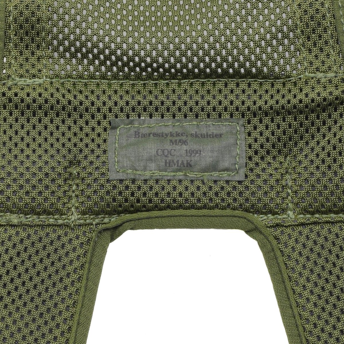Original dansk militär M96 Camo Tactical Suspender justerbar webbing ny